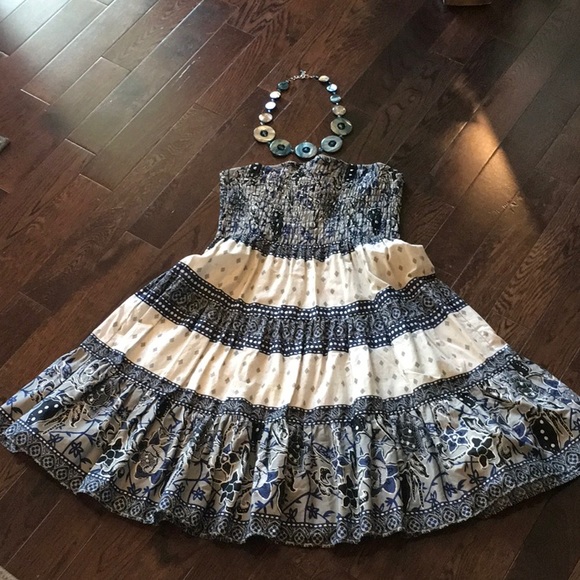 Strapless sundress by bellaTweed size small cute - Picture 3 of 11